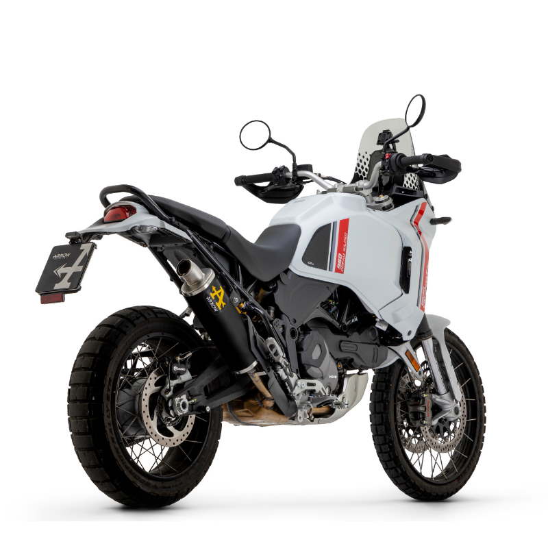 Escape Arrow Ducati Desert X950 22- aluminio negro